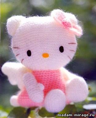 Амигуруми «Hello Kitty-ангел»